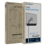 Powerology Cypres Portable TV Stand with Wheels - Image 7