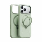 Torras Ostand Spin Silicone Case for iPhone 17 Pro Max