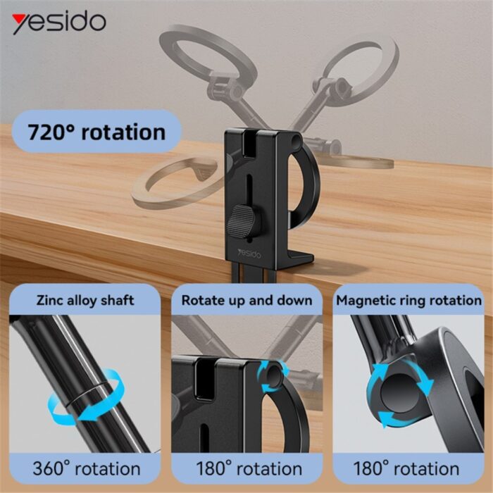 YESIDO C298 Portable Travel Magnetic Phone Holder - Image 5