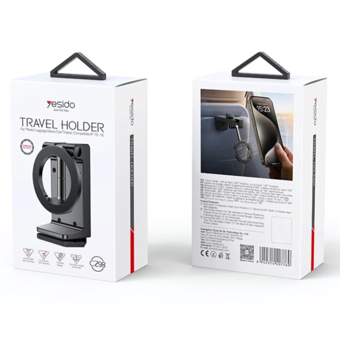 YESIDO C298 Portable Travel Magnetic Phone Holder - Image 7