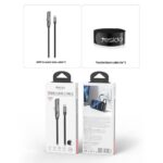 YESIDO CA207 1.2m USB-C to USB-C 60W Cable with Stand - Image 12