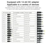 YESIDO CG11E Laptop Charger Kit 65W Fast Charging Power Adapter Compatible with Multiple Laptop Models - Image 4