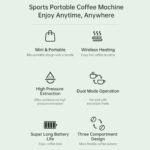 YESIDO EC30 Portable Espresso Coffee Machine 20Bar - Image 6
