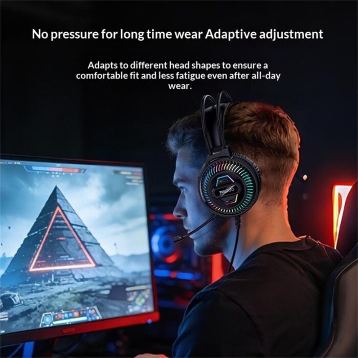 YESIDO EK06 Wired RGB Gaming Headset - Image 7