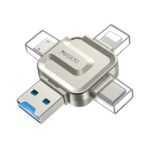 YESIDO GS23 USB 3.0 High Speed 4 in 1 TF Card Reader