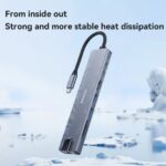 YESIDO HB27 8 in 1 USB Hub Docking Station - Image 3