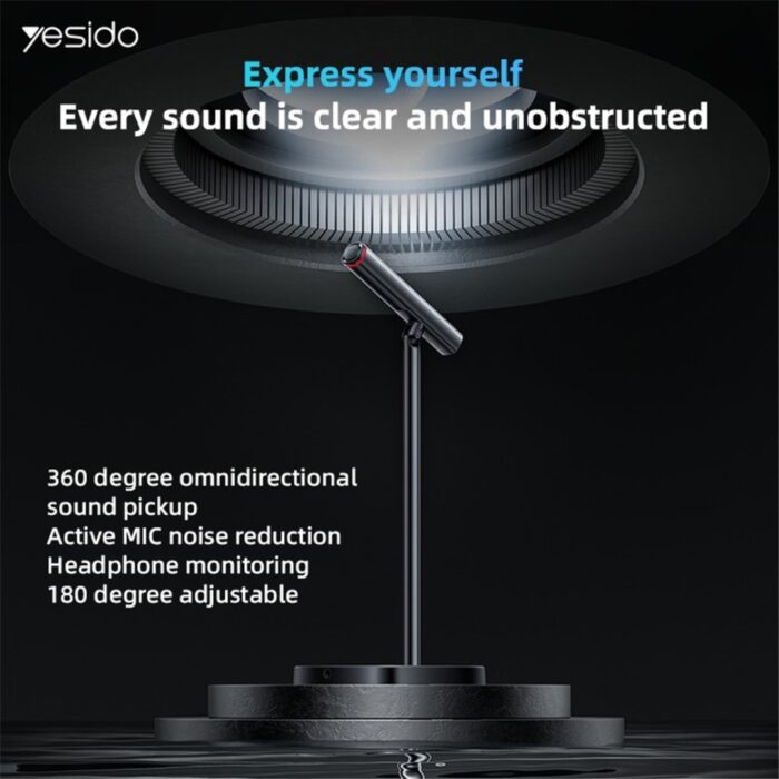 Yesido KR18 Desktop USB Microphone - Image 2
