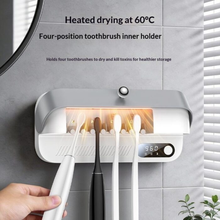 Yesido MG32 UV Toothbrush Sterilizer Dryer Holder - Image 8