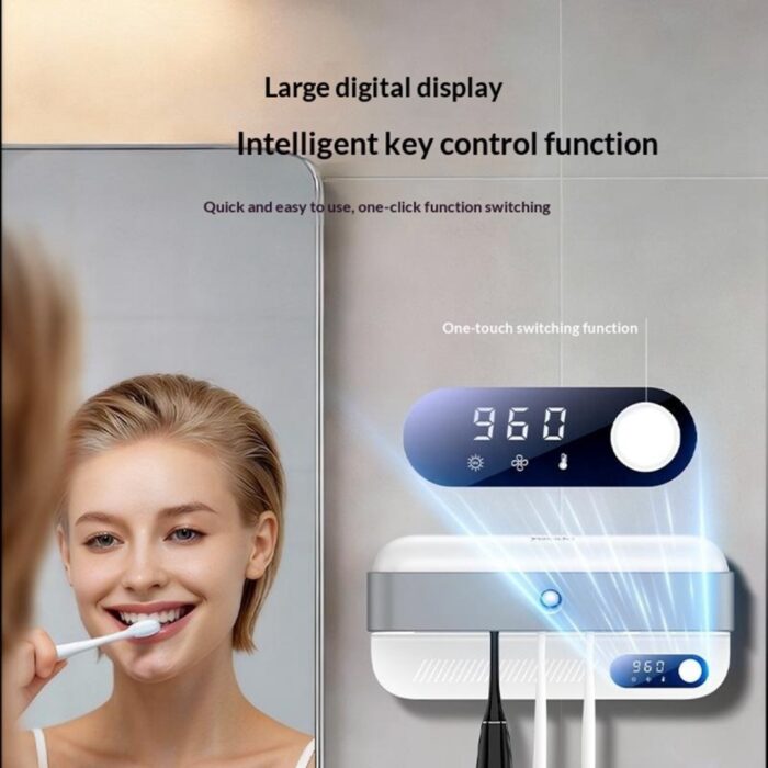 Yesido MG32 UV Toothbrush Sterilizer Dryer Holder - Image 7