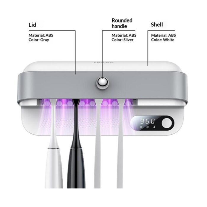 Yesido MG32 UV Toothbrush Sterilizer Dryer Holder - Image 5