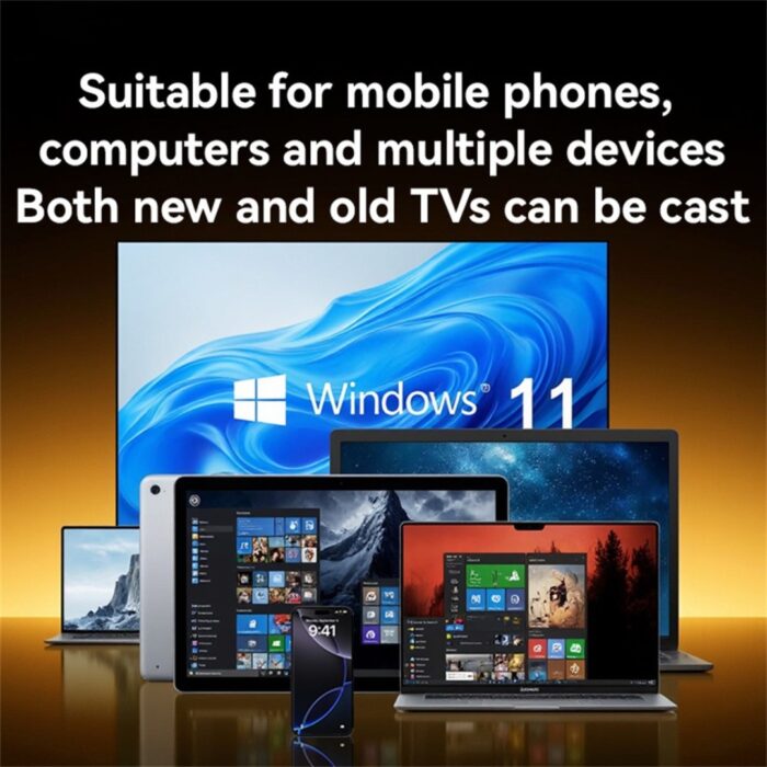 Yesido TV15 Wireless Display Adapter Screen Mirroring Dongle for Miracast - Image 3