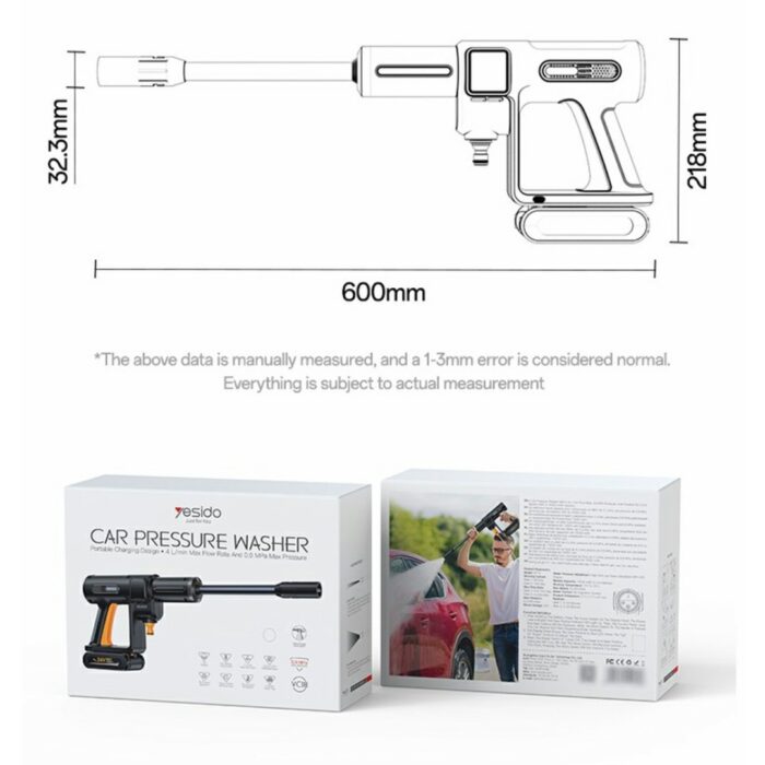 Yesido VC18 Car Pressure Washer Gun - Image 11
