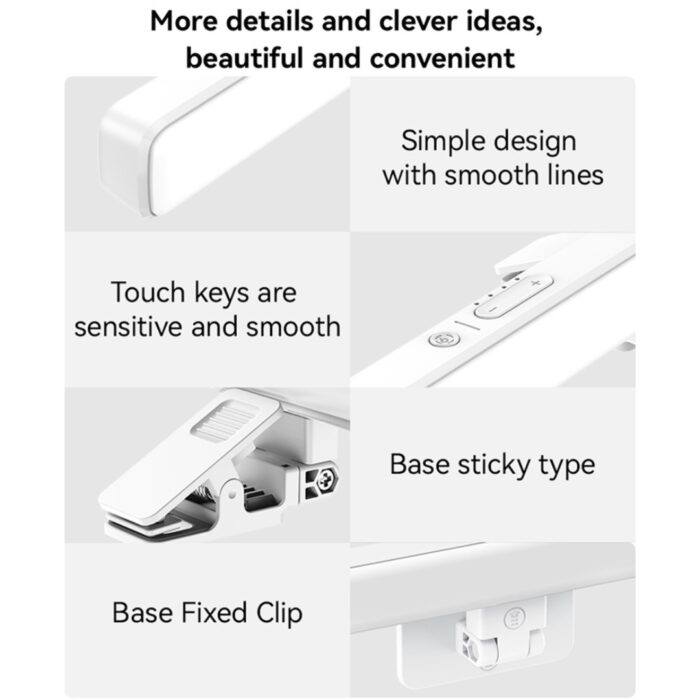 Yesido DH11 Multi Purpose Led Home Office Bedside Wireless Rechargeable LED - Image 3