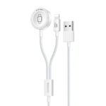 Yesido DS35 2 in 1 USB-A to iPhone and Wireless Charging Dock for Apple Watch