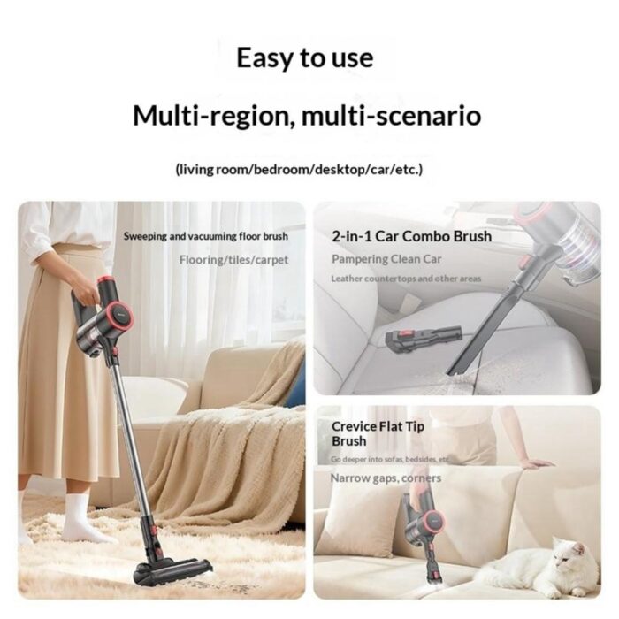 Yesido EC32 Handheld Wireless Vacuum Cleaner - Image 9