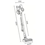 Yesido EC32 Handheld Wireless Vacuum Cleaner - Image 4