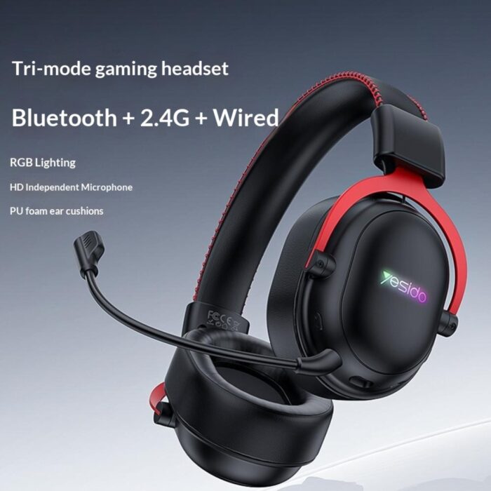 Yesido EK07 Tri Mode Gaming Headset - Image 2