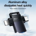 Yesido GS35 Otg Adapter USB A to type C and Lightning - Image 8