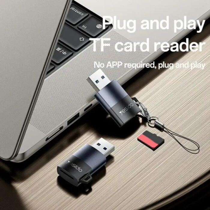 Yesido GS36 USB-A TF Card Reader - Image 2
