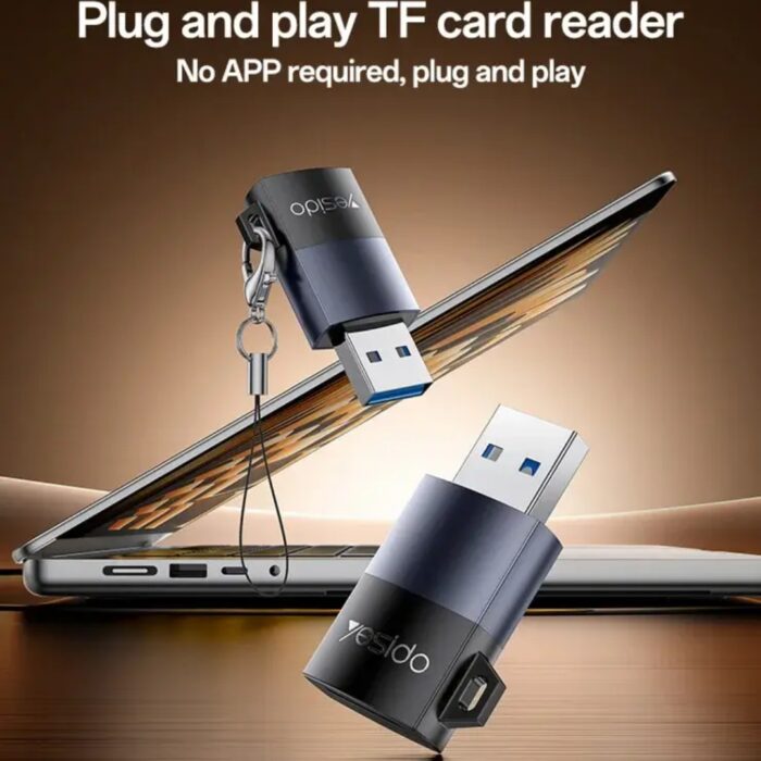 Yesido GS36 USB-A TF Card Reader - Image 3