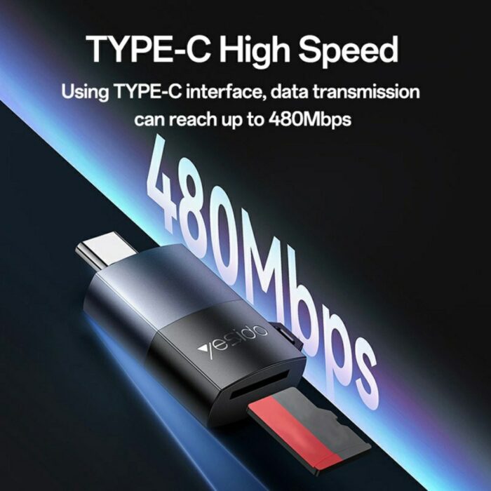 Yesido GS37 Type-C TF Card Reader - Image 5