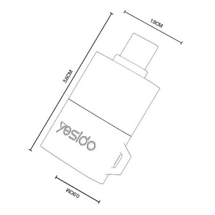 Yesido GS37 Type-C TF Card Reader - Image 7