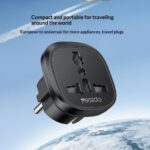 YESIDO MC44 EU Plug to Universal Socket Global Travel Adapter - Image 3