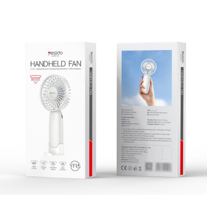 Yesido YF15 Handheld Fan - Image 5