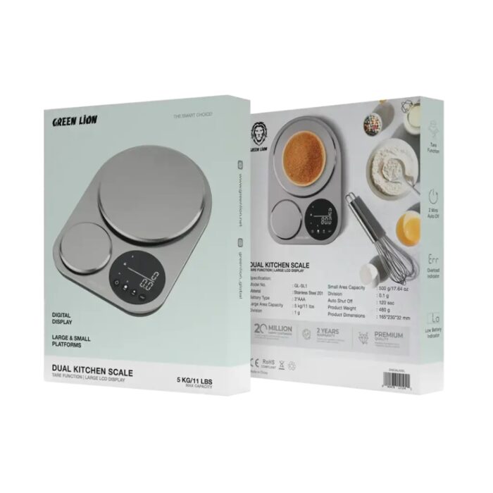 Green Lion Dual Kitchen Scale - Image 3