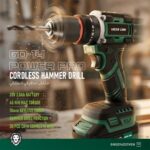 Green Lion GD-14 Power Pro Cordless Hammer Drill - Image 7