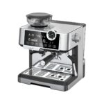 Lepresso Dual Boiler Espresso Machine with Conical Grinder & Pressure Gauge - Image 2