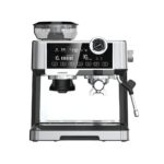 Lepresso Dual Boiler Espresso Machine with Conical Grinder & Pressure Gauge