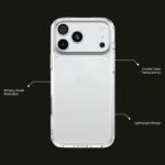 Levelo Clara Clear Case for iPhone 18 Pro / 17 Pro - Image 3