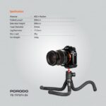 Porodo Flexible Tripod Stand - Image 3