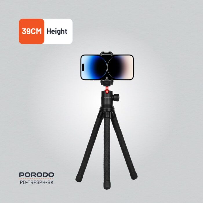 Porodo Flexible Tripod Stand - Image 9