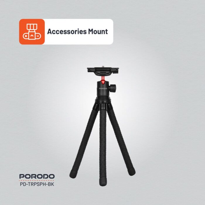 Porodo Flexible Tripod Stand - Image 8