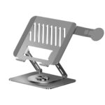 Porodo Foldable 360° Dual Use Laptop Stand with MagSafe Phone Holder