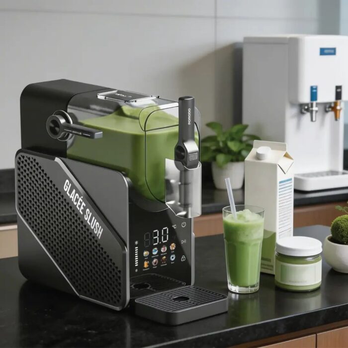 Porodo Lifestyle Glacee 2 In 1 Slushie & Ice Cream Maker with Cooling Control Display - Image 3