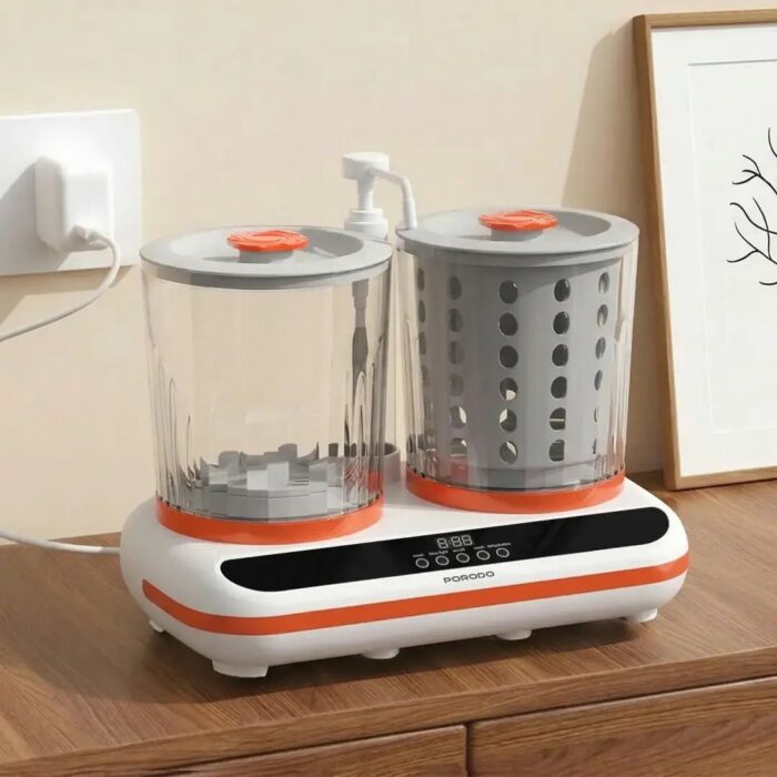 Porodo Lifestyle Launder Twin 2L Portable Mini Washing Machine - Image 3
