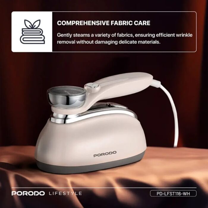 Porodo Lifestyle Retro Thermometer Steam & Heat Iron - Image 3