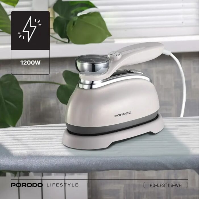 Porodo Lifestyle Retro Thermometer Steam & Heat Iron - Image 7