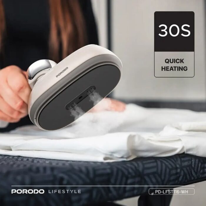 Porodo Lifestyle Retro Thermometer Steam & Heat Iron - Image 6