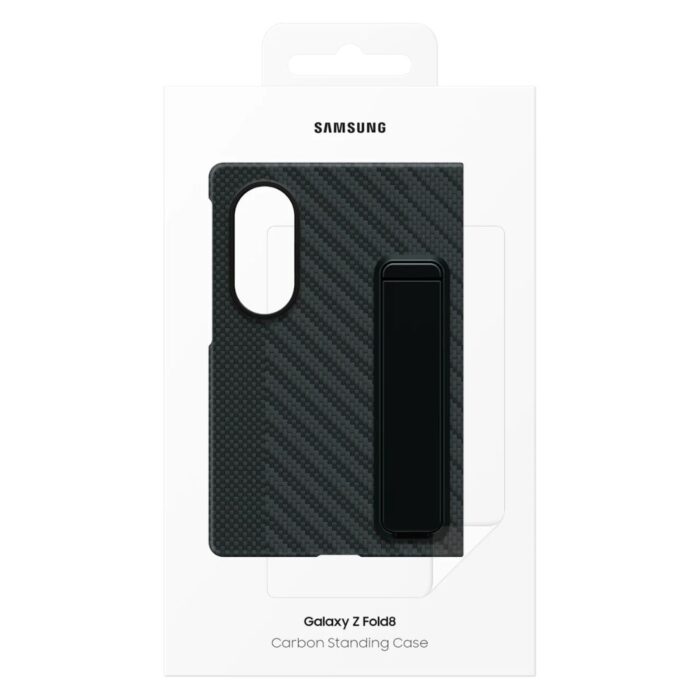 Samsung Galaxy Z Fold 8 Carbon Standing Case - Image 3