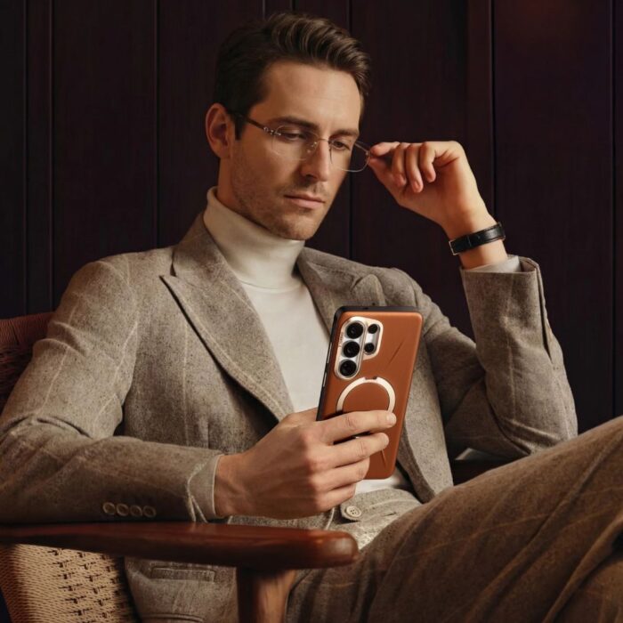 Torras Ostand Spin Vegskin for Samsung Galaxy S26 Ultra - Image 6