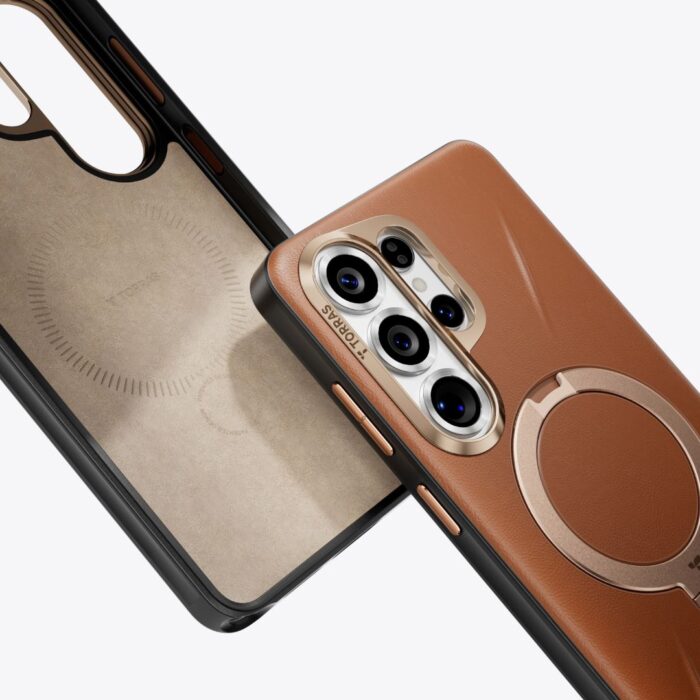 Torras Ostand Spin Vegskin for Samsung Galaxy S26 Ultra - Image 5