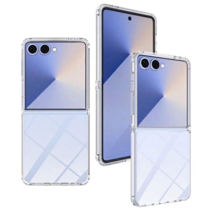 X level Sparkling Clear Case For Samsung Galaxy Z Flip 8 - Image 2