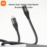 Xiaomi 6A Dual Type C High Speed Braided Data Cable - Image 2