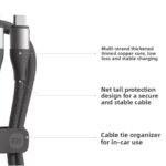 Xiaomi 6A Dual Type C High Speed Braided Data Cable - Image 6