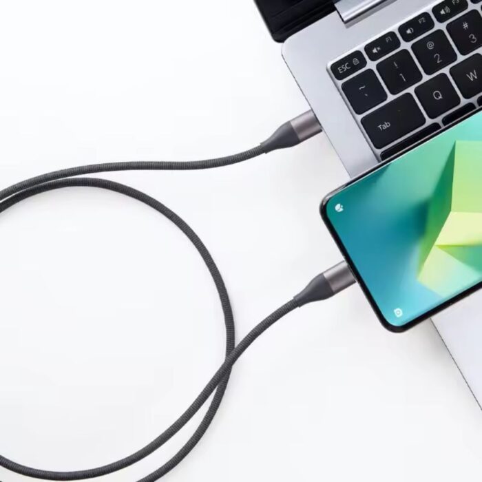 Xiaomi 6A Dual Type C High Speed Braided Data Cable - Image 4
