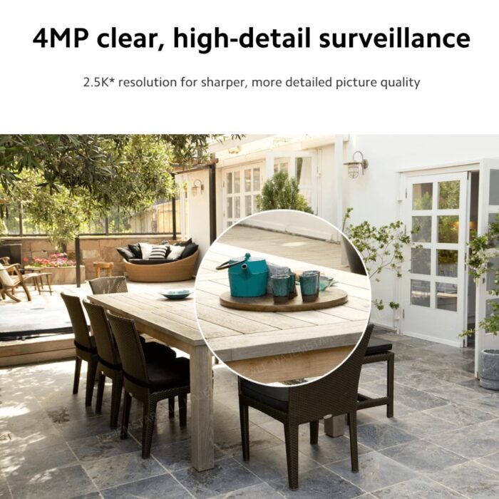 Xiaomi Solar Outdoor Camera BW400 Pro Set - Image 3